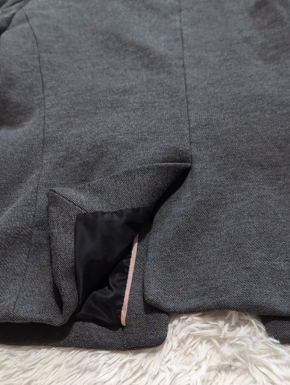 J. Crew Grey Going-Out Stretch Twill Blazer Size 6 - Picture 11 of 15